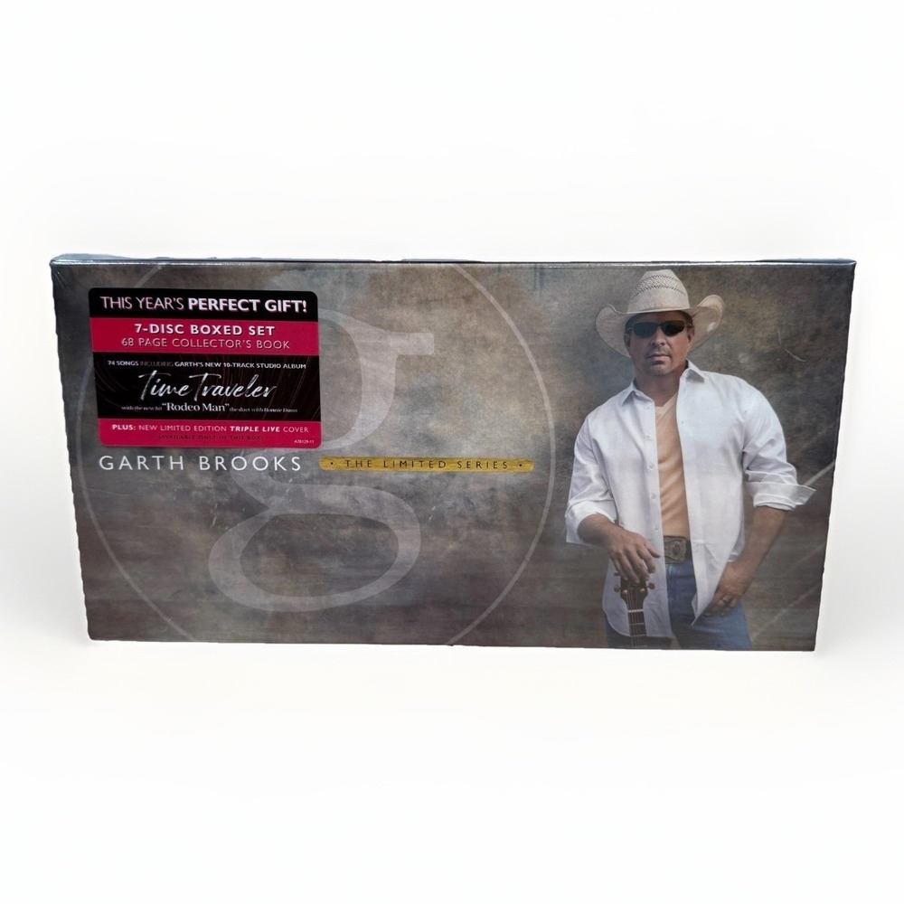 Garth Brooks‎ The Limited Series 7-Disc Boxed Set Time Traveler Triple Live New